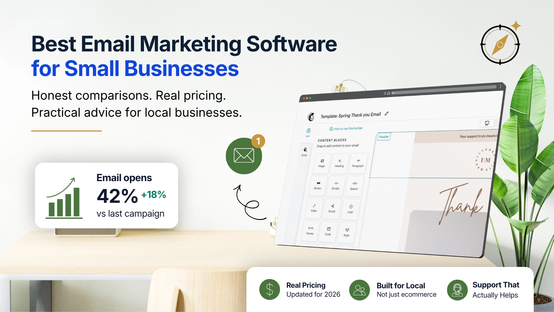 Best Email Marketing Software for Small Businesses (2026) from Uprasa